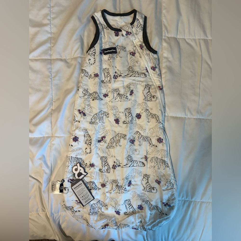 Baby Sleep Sack - Tiger Bamboo & Cotton Blend (Medium 12-18 months)